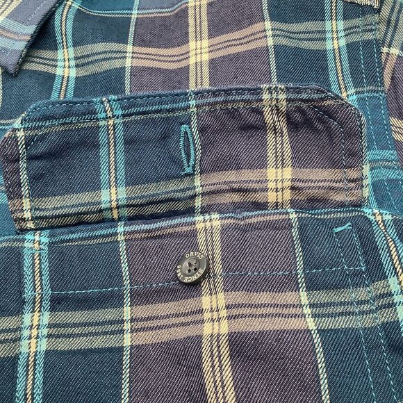 Orvis Mens Long Sleeve Button Up Flannel Shirt Size Large - Picture 5 of 7